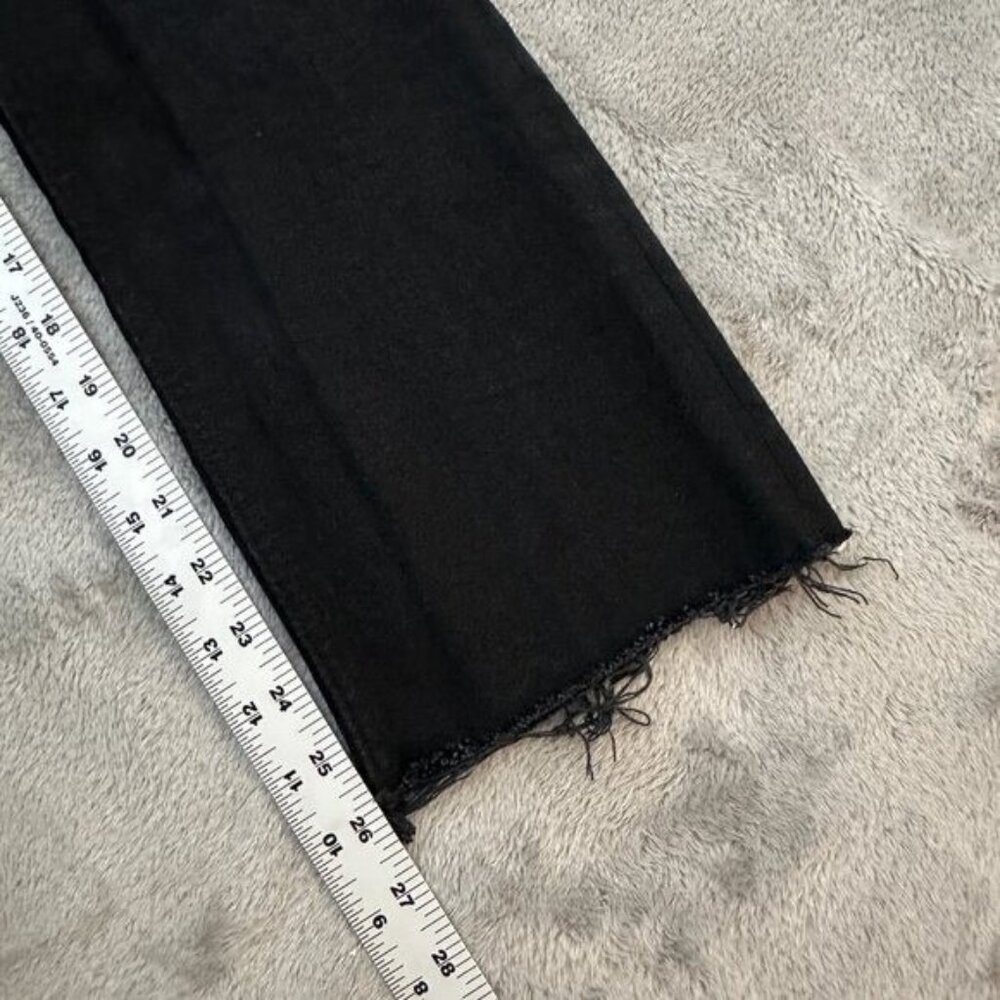 Everlane Black Jeans Crop Straight Boot Women's size 27 4 High Rise - Picture 7 of 8